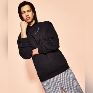 Royalty by Maluma Men's French Terry Barb Wire Chain Hoodie, Created for Macy's